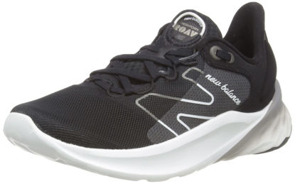 Picture of New Balance womens Fresh Foam Roav V2 Running Shoe, Black/White, 5.5 US - Size: 5.5
