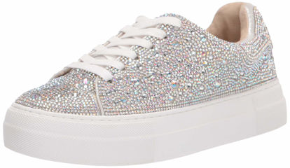 Picture of Betsey Johnson womens Sb-sidny Sneaker, Rhinestone, 10 US - Size: 10