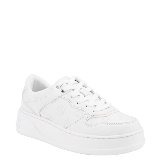 Picture of Guess Women's CLEVA Sneaker, White, 6 - Size: 6