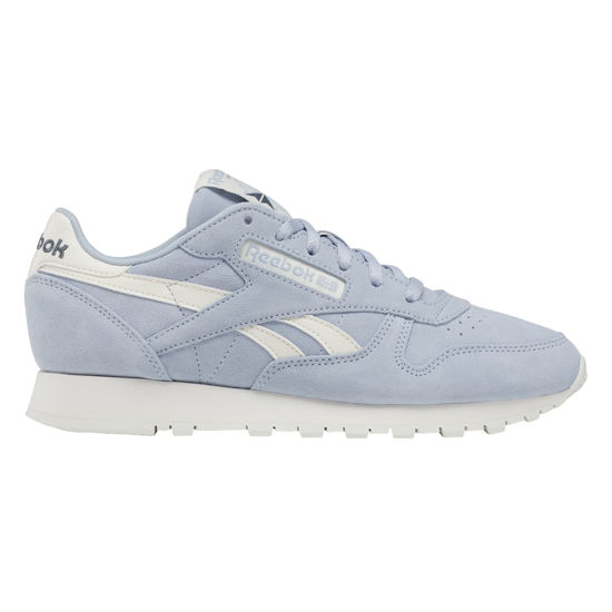 Picture of Reebok womens Classic Leathers, Gable Grey/Chalk, 11 - Size: 11