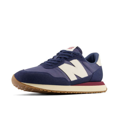 Picture of New Balance Men's 237 V1 Sneaker, Nb Navy/Vintage Indigo/Turtledove, 8 - Size: 8