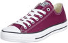 Picture of Converse Unisex Chuck Taylor All Star Seasonal Lo Top Maroon Sneaker - 5 Men - 7 Women - Size: 7 Women/5 Men