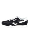 Picture of Reebok Men's Classic Nylon Sneaker, Black/White, 7.5 - Size: 7.5