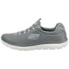 Picture of Skechers Men's Summits Trainers, Charcoal Mesh Trim, 11.5 Wide - Size: 11.5 Wide