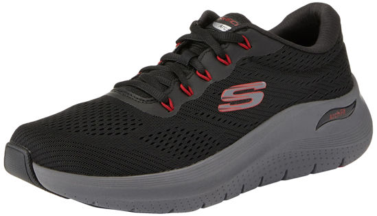 Picture of Skechers Sport Mens, Black Mesh Synthetic, 7 - Size: 7