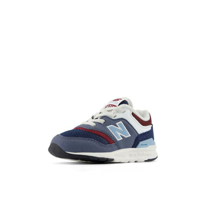 Picture of New Balance 997H V1 Lace-Up Sneaker, Dark Arctic Grey/Nb Navy/Mercury Red, 4 US Unisex Big Kid - Size: 4 Big Kid