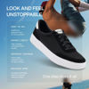 Picture of Kizik Prague Hands Free Mens or Womens Sneakers, Casual Slip On Shoes Women and Men Love, Comfortable for Walking, Work, and More, Women's and Men's Fashion for Any Occasion - Black, M11 / W12.5 - Size: 12.5 Women/11 Men