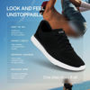 Picture of Kizik Lima Black Slip-on Sneakers, Comfortable Shoes for Women and Men, Size 11.5 (M), 13 (W), Unisex, Casual Users, Work, Moderate Cushioning - Size: 13 Women/11.5 Men