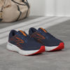 Picture of Brooks Men's Glycerin 20 Neutral Running Shoe - Blue Depths/Palace Blue/Orange - 13 Medium - Size: 13