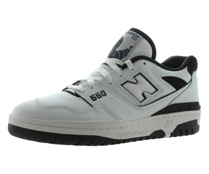 Picture of New Balance 550 Unisex Shoes Size 10, Color: White/Black - Size: 11.5 Women/10 Men