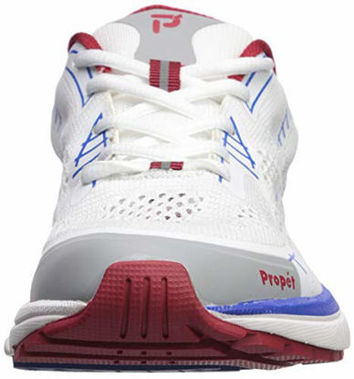 Picture of Propet One Lt Women's Active Orthopedic Shoes White/red - 6 Medium - Size: 6