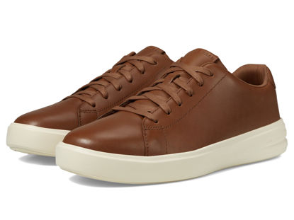 Picture of Cole Haan Men's Grand+ Court Sneakers, British Tan/Ivory, 11 - Size: 11