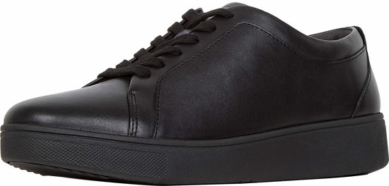 Picture of FitFlop womens Rally Sneaker, All Black, 11 US - Size: 11