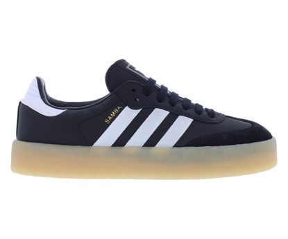 Picture of adidas Sambae Womens Shoes Size 10, Color: Core Black/Core Black/Cloud White-Black - Size: 10