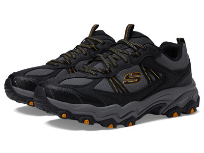 Picture of Skechers Men's, Stamina at - Upper Stitch Hiking Shoe Black/Black, 9.5 - Size: 9.5