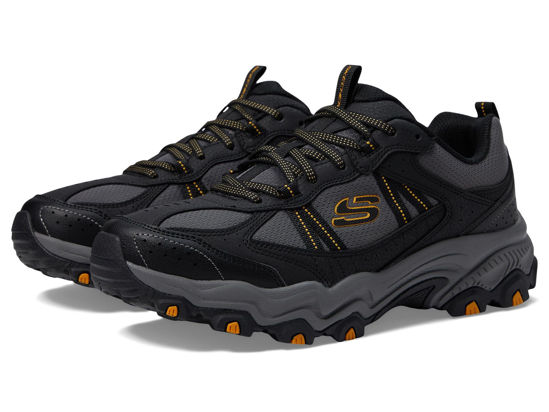 Picture of Skechers Men's, Stamina at - Upper Stitch Hiking Shoe Black/Black, 9.5 - Size: 9.5