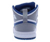 Picture of Jordan Toddler's 1 Mid Cement Grey/White-True Blue (DQ8425 014) - 8 - Size: 8