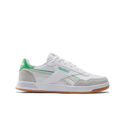 Picture of Reebok Women's Court Advance Sneaker, Footwear White/Sport Green/Pure Grey 2, 10 - Size: 10