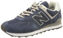 Picture of New Balance Men's 574 Core Sneaker, Navy/White, 9.5 - Size: 9.5