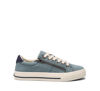 Picture of Taos Z Soul Women's Sneaker - Stylish Platform Sneaker with Removable Footbed, Arch Support, Premium Cushioning, Lace-Up Adjustability, and Easy Access Zipper Lake Blue/Navy Distressed 9.5 (W) US - Size: 9.5 Wide