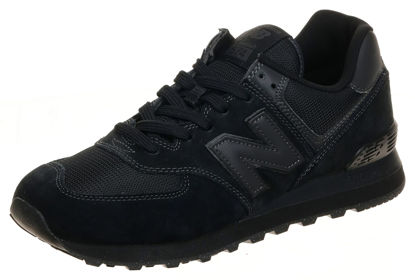 Picture of New Balance Men's 574 Core Sneaker, Black/Black, 14 - Size: 14