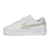 Picture of Puma Women's Smash Platform V3 Sneaker (Puma White/Pristine/Gold, us_Footwear_Size_System, Adult, Women, Numeric, Medium, Numeric_7) - Size: 7