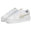 Picture of Puma Women's Smash Platform V3 Sneaker (Puma White/Pristine/Gold, us_Footwear_Size_System, Adult, Women, Numeric, Medium, Numeric_7) - Size: 7