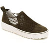 Picture of Jambu Womens Erin Perforated Slip On Sneakers Shoes Casual - Green - Size 6 M - Size: 6