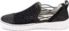 Picture of Jambu Womens Erin Perforated Platform Sneakers Shoes Casual - Black - Size 8.5 W - Size: 8.5 Wide