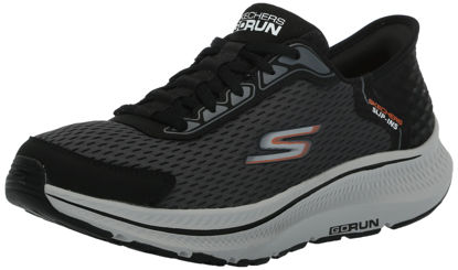 Picture of Skechers Men's Hands Free Slip-ins Go Run Consistent 2.0 Empower Sneaker, Black/Charcoal, 10.5 Wide - Size: 10.5 Wide