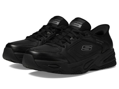 Picture of Skechers Men's Durham Hands Free Slip-in Sneaker, Black, 13 X-Wide - Size: 13 X-Wide