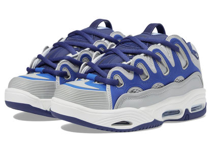 Picture of Osiris Men's D3 2001 Skate Shoe, Grey/Blue/Black, 9 - Size: 9