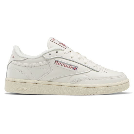 Picture of Reebok Women's Wo Club C 85 Vintage Sneaker, Chalk/White/Rose, 9.5 - Size: 9.5
