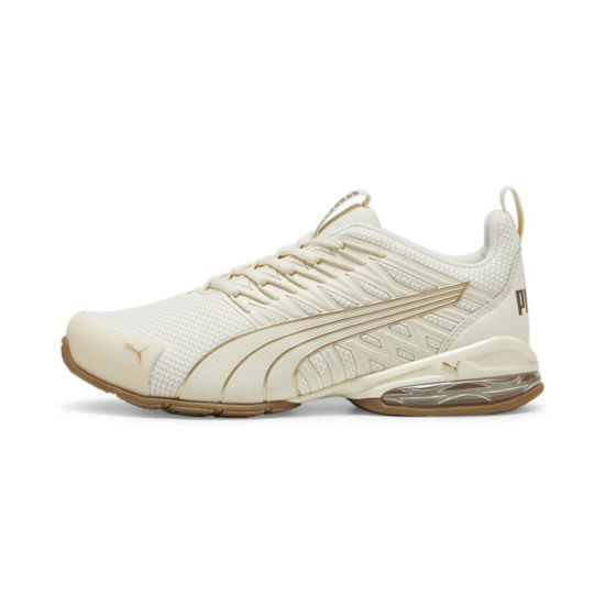 Picture of PUMA Womens Voltaic Evo Cross Trainer, Sugared Almond-PUMA Womens Gold, 6.5 - Size: 6.5