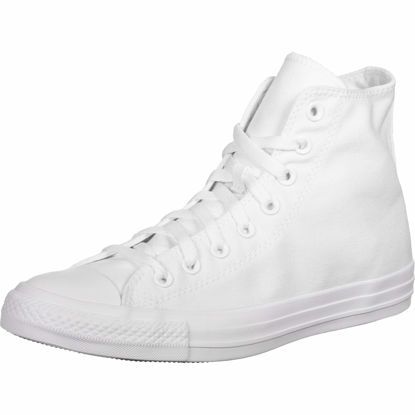 Picture of Converse Men's Chuck Taylor All Star 2018 Seasonal High Top Sneaker, White/White, 9 - Size: 9