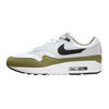 Picture of Nike Air Max 1 Men's Shoes (FD9082-102,White/Pure Platinum/Medium Olive) Size 14 - Size: 14