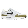 Picture of Nike Air Max 1 Men's Shoes (FD9082-102,White/Pure Platinum/Medium Olive) Size 14 - Size: 14