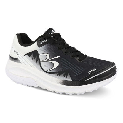 Picture of Gravity Defyer Women's Pain Relief | Arch Support | Plantar Fasciitis | Foot & Knee Pain | Wide Shoes | Orthopedic | Heel Pain | Free Orthotic Included White, Black - Size: 6