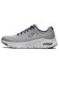 Picture of Skechers Men's Arch Fit Oxford, Gray/Navy, 8 - Size: 8
