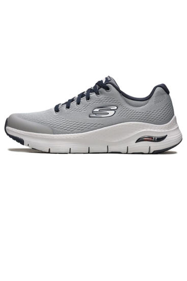 Picture of Skechers Men's Arch Fit Oxford, Gray/Navy, 8 - Size: 8
