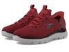 Picture of Skechers Men's Summits Key Pace Hands Free Slip-in Sneaker, Red/Black, 7.5 - Size: 7.5