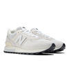 Picture of New Balance Unisex 574 V2 Lace-Up Sneaker, Grey/White, 8 US Men Cream - Size: 8
