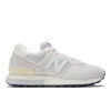 Picture of New Balance Unisex 574 V2 Lace-Up Sneaker, Grey/White, 8 US Men Cream - Size: 8