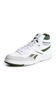 Picture of Reebok Unisex Bb4000 Ii Mid Sneaker, White/Cold Grey/Varsity Green, 10 US Men - Size: 10 Women/10 Men