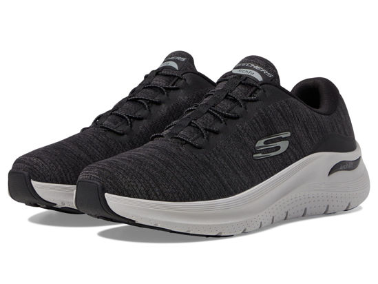 Picture of Skechers Men's Arch Fit 2.0 Upperhand Sneaker, Black, 9.5 X-Wide - Size: 9.5 X-Wide