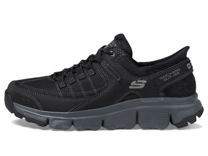 Picture of Skechers Men's Summits at Hands Free Slip-in Sneaker, Black/Charcoal, 7.5 Wide - Size: 7.5 Wide