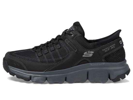 Picture of Skechers Men's Summits at Hands Free Slip-in Sneaker, Black/Charcoal, 7.5 Wide - Size: 7.5 Wide