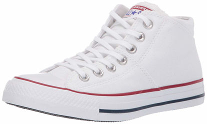 Picture of Converse Women's Chuck Taylor All Star Madison Mid Top Sneaker, White/White/White, 5 M US - Size: 5