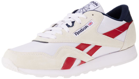 Picture of Reebok Men's Sneaker, FTWR White Flash Red Vector Navy, 11.5 - Size: 11.5