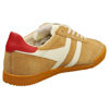 Picture of Gola Women's Elan Sneaker, Caramel/Off-White/Deep Red, 10 - Size: 10